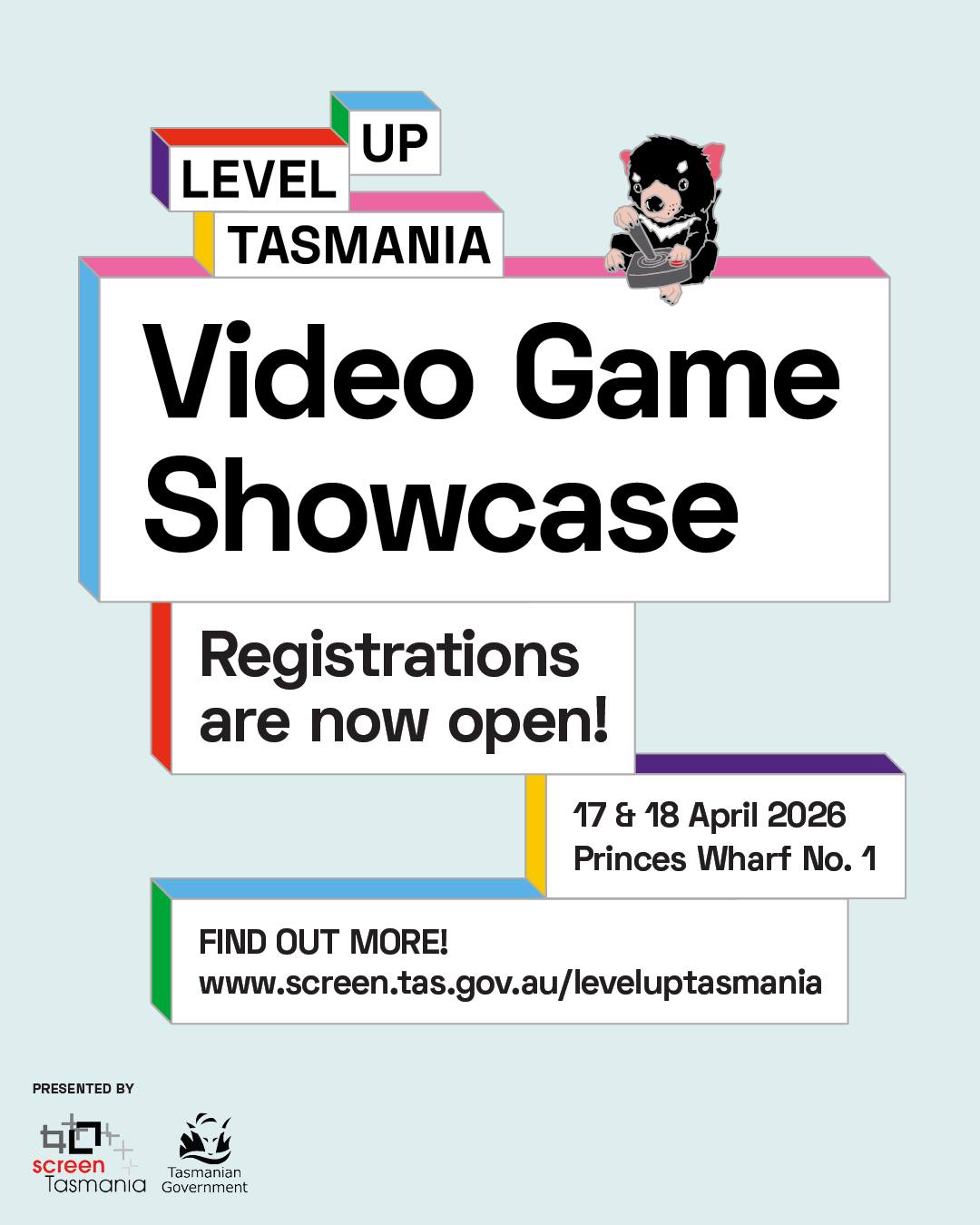 Level Up Tasmania showcase