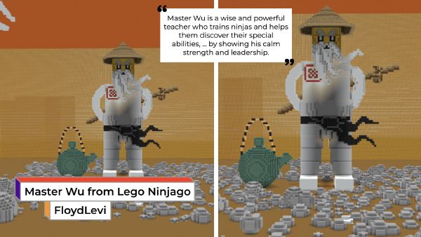 Master Wu from Lego Ninjago