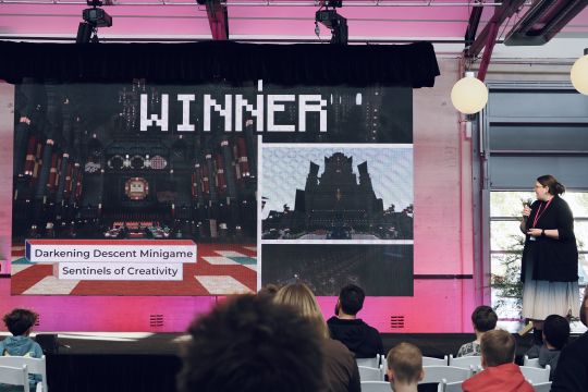 Winners announced on stage at Level Up Tasmania 2026