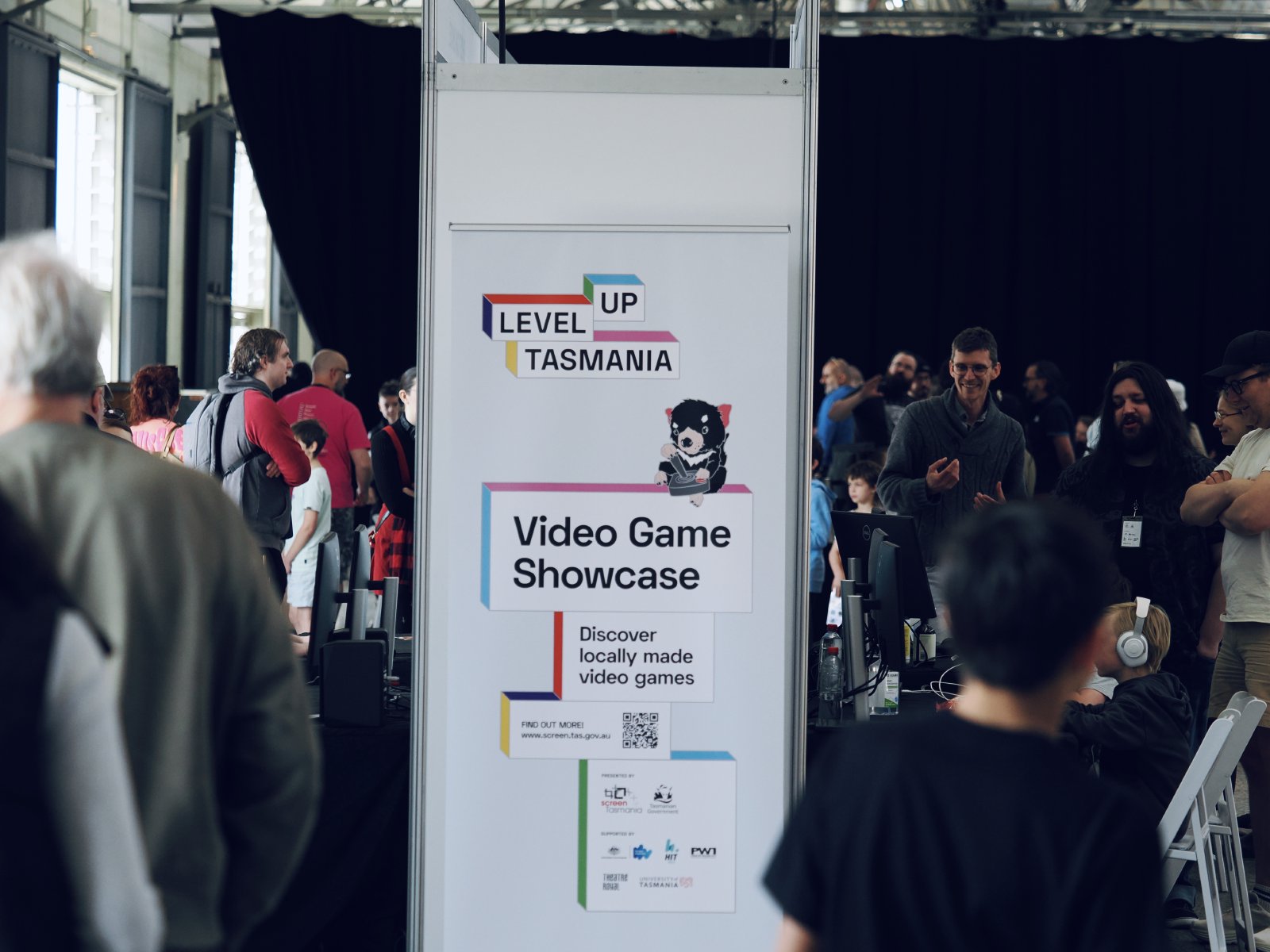 Level Up Tasmania 2024 — photo by Jonathon Manning & Paris Buttfield-Addison