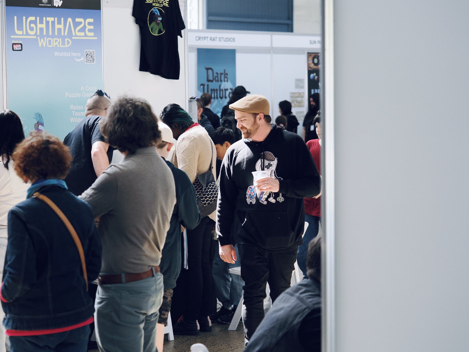 Level Up Tasmania 2024 — photo by Jonathon Manning & Paris Buttfield-Addison