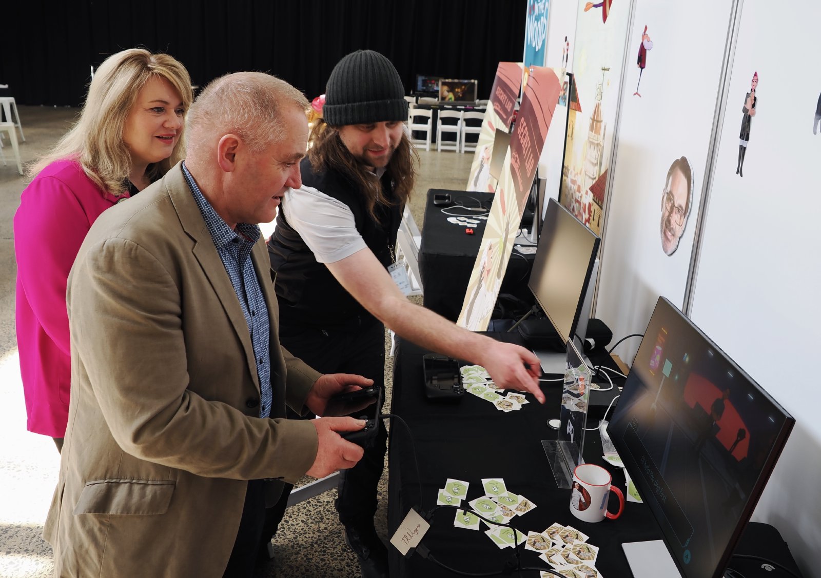 Level Up Tasmania 2024 — photo by Jonathon Manning & Paris Buttfield-Addison