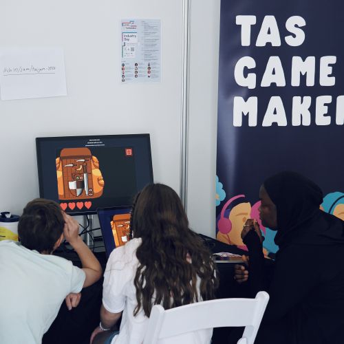 Level Up Tasmania 2024 — photo by Jonathon Manning & Paris Buttfield-Addison