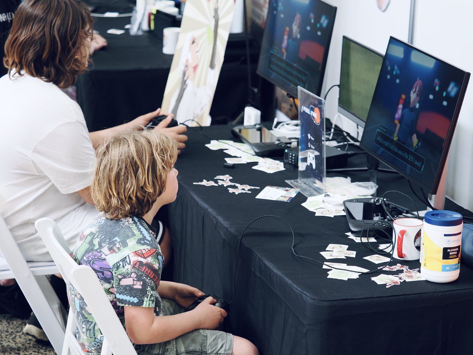 Level Up Tasmania 2024 — photo by Jonathon Manning & Paris Buttfield-Addison